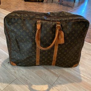 Authentic Louis Vuitton Large Suitcase + Tag